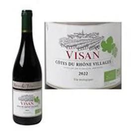 MARQUE REPÈRE, RIVES & TERRASSES AOC Côtes du Rhône Villages BIO 75cl