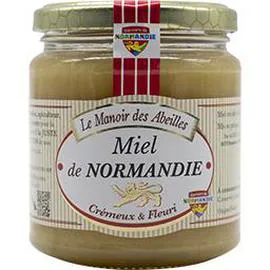 LE MANOIR DES ABEILLES Miel de Normandie crémeux et fleuri 350g
