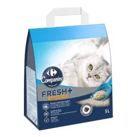 CARREFOUR COMPANINO Litière pour chat Fresh+ 1kg