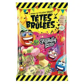 TÊTES BRÛLÉES Bonbons family party 400g