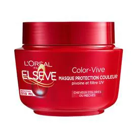 L'ORÉAL PARIS, ELSÈVE Masque Cheveux Protection Couleur Cheveux Colorés Color-Vive 310ml
