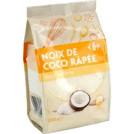 CARREFOUR Fruits secs noix de coco râpée 200g