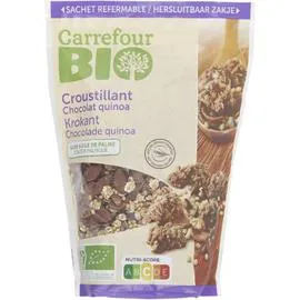 CARREFOUR BIO Céréales bio chocolat quinoa 375g