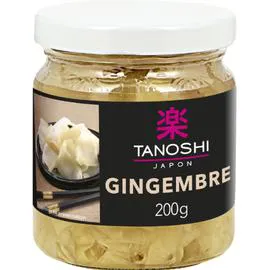 TANOSHI Gingembre En fines lamelles 200g