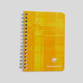 CLAIREFONTAINE Carnet 9,5x14 cm, petits carreaux, 100 pages, 90gr/m² l'unité