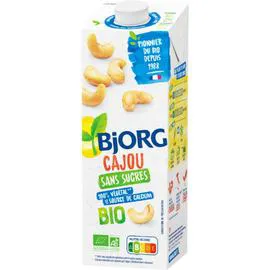 BJORG Boisson végétale cajou Bio 1l