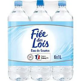 FIÉE DES LOIS Eau de source 4x1,5l