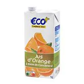 ECO+ Jus d'orange ABC 1l