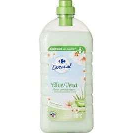 CARREFOUR ESSENTIAL Lessive Aloe Vera Amande Douce 1,85l