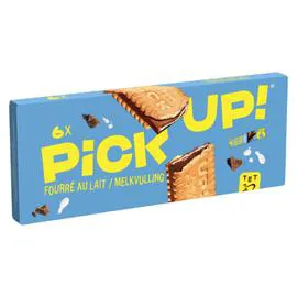 BAHLSEN Biscuits pick up fourré chocolat lait 168g