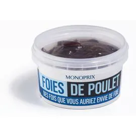 MONOPRIX Foies De Poulet 350g