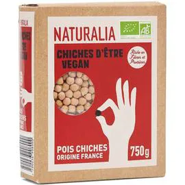 NATURALIA Naruralia Pois Chiches Origine France 750g