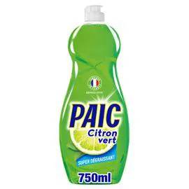 PAIC Liquide Vaisselle Super Dégraissant Au Citron 750ml