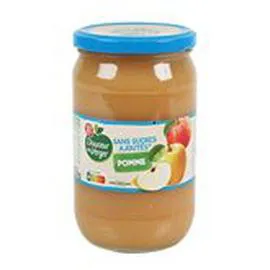 MARQUE REPÈRE, DOUCEUR DU VERGER Purée fruits Pomme 710g