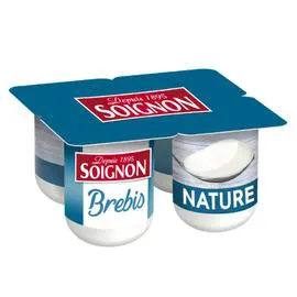 SOIGNON Yaourt de brebis nature 4x110g