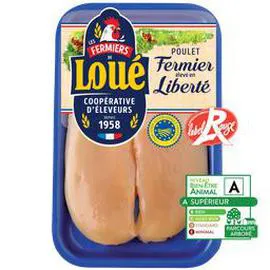 FERMIERS DE LOUÉ Filets de poulet jaune 280g