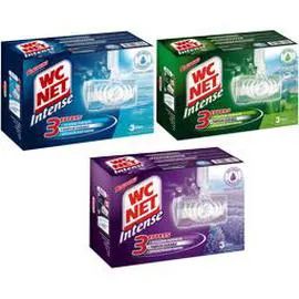WC NET Bloc Intense Parfum aléatoire 3x34g