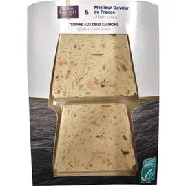 MONOPRIX GOURMET Terrine de saumon asc 120g