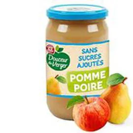 MARQUE REPÈRE, DOUCEUR DU VERGER Spécialité Pomme poire 710g
