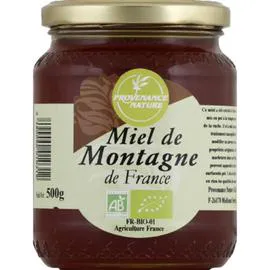 PROVENANCE NATURE Miel De Montagne France Bio 500g