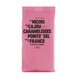 LES NIÇOIS Noix de cajou caramélisées de Tonton Pitou 110g