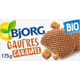 BJORG Gaufres au caramel bio 175g