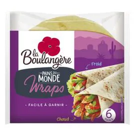 LA BOULANGÈRE Pain wraps 370g