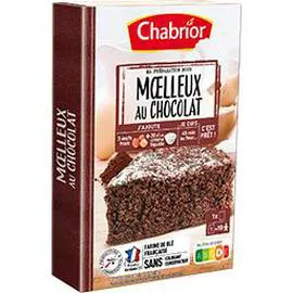 CHABRIOR Préparation pour moelleux au chocolat 435g