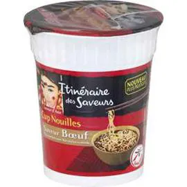 ITINÉRAIRE DES SAVEURS Saveur d'Asie - Cup Nouilles saveur boeuf 65g