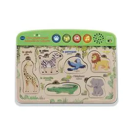 VTECH BABY Vtech Puzzle Interactif En Bois Animaux Dès 18 Mois l'unité