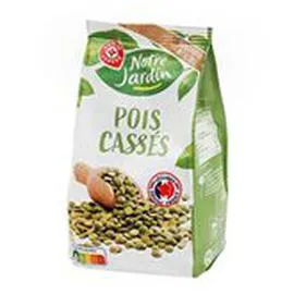 MARQUE REPÈRE, NOTRE JARDIN Pois Cassés 500g