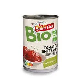 SAINT ELOI BIO Tomates entières pelées au jus BIO 240g