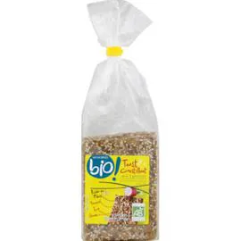 MONOPRIX BIO Toast croustillant aux 3 graines à l'huile d'olive vierge extra 3% Bio 200g