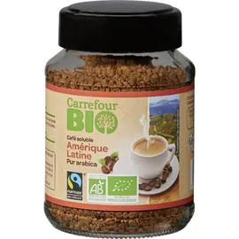 CARREFOUR BIO Café soluble biologique 100g