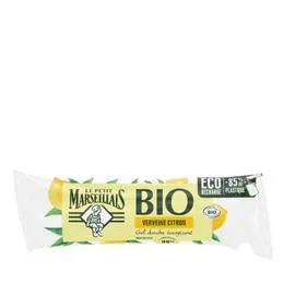 LE PETIT MARSEILLAIS Gel douche énergisant bio verveine citron éco recharge 250ml