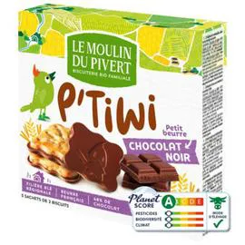 MOULIN DU PIVERT P'Tiwi Choc Chocolat Noir Bio 125g
