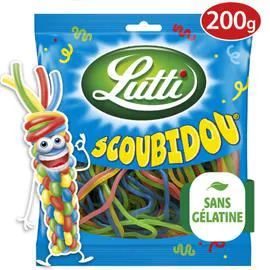LUTTI Bonbons Scoubidou 200g