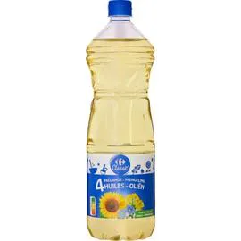 CARREFOUR CLASSIC' Huile mélange 4 huiles 1l