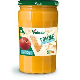 VALADE Compote pomme sans sucres ajoutés 630g
