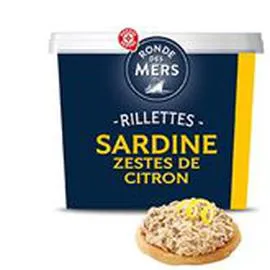 MARQUE REPÈRE, RONDE DES MERS Rillettes de sardine 140g