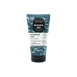 SANAKA BIO MEN Soin hydratant au CBD et huile de chanvre 50ml