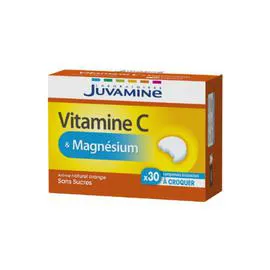 LABORATOIRES JUVAMINE Complément alimentaire vitamine C & magnésium x30