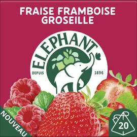 THÉ ÉLÉPHANT Infusion Fruits Rouges 40g