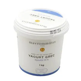 MAVROMMATIS Yaourts au lait de vache nature 1kg