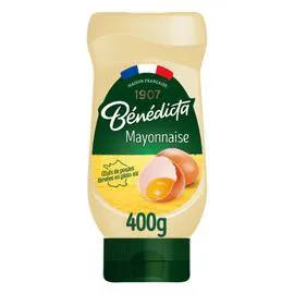 BÉNÉDICTA Mayonnaise nature 400g
