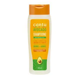 CANTU Shampoing Hydratant Nourrit & Adoucit Cheveux Secs Et Cassants À L'Huile D'Avocat Et Au Beurre De Karité Avocado 400ml