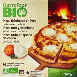 CARREFOUR BIO Pizza bio chèvre 360g