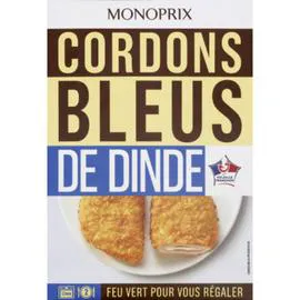 MONOPRIX Cordon Bleu de dinde 200g