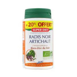 SUPER DIET Radis Noir - Artichaut Bio l'unité