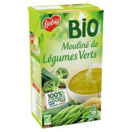 LIEBIG Soupe bio Mouliné de légumes verts 1l